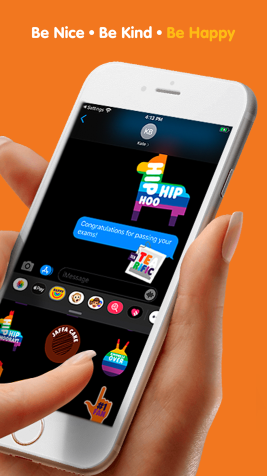 #2. Happy Stickers by Ibbleobble! (iOS) Podle: KidDotCo