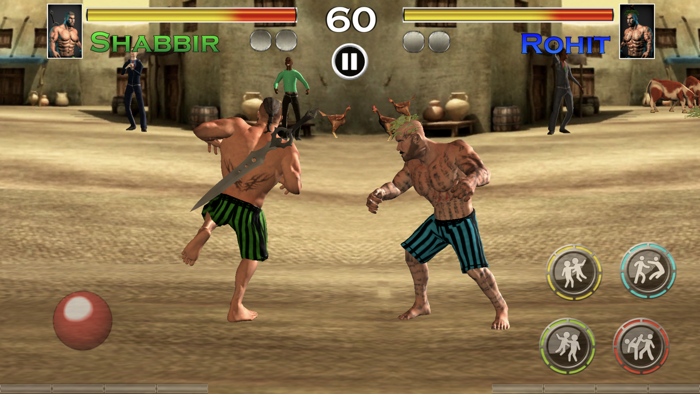 مصارعه حره - العاب