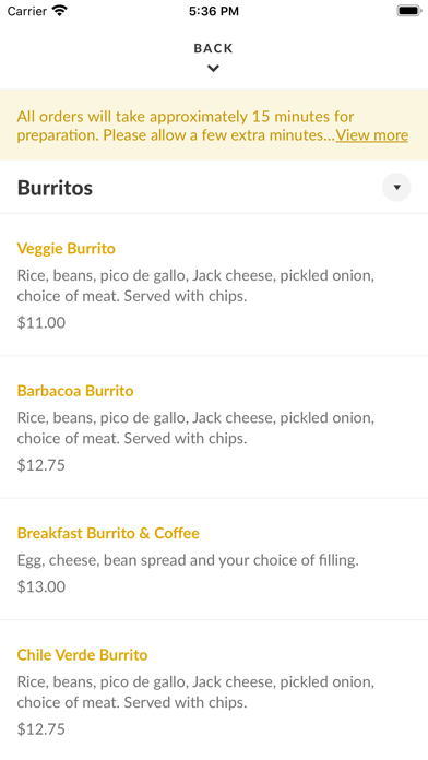 Cerveteca Tacos & Torta Joint Screenshot