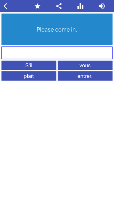 French Phrases Learning Screenshot