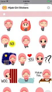 How to cancel & delete hijab girl stickers 4