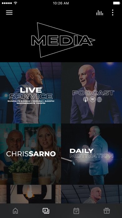 Chris Sarno Ministries Screenshot