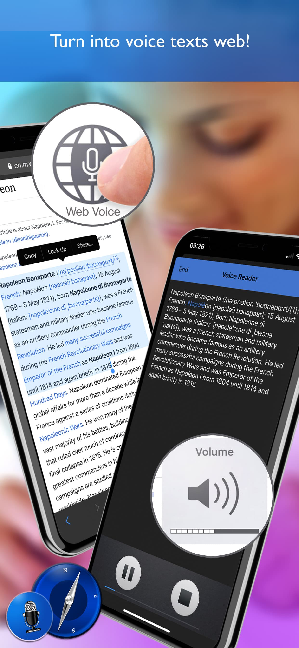Voice Reader For Web