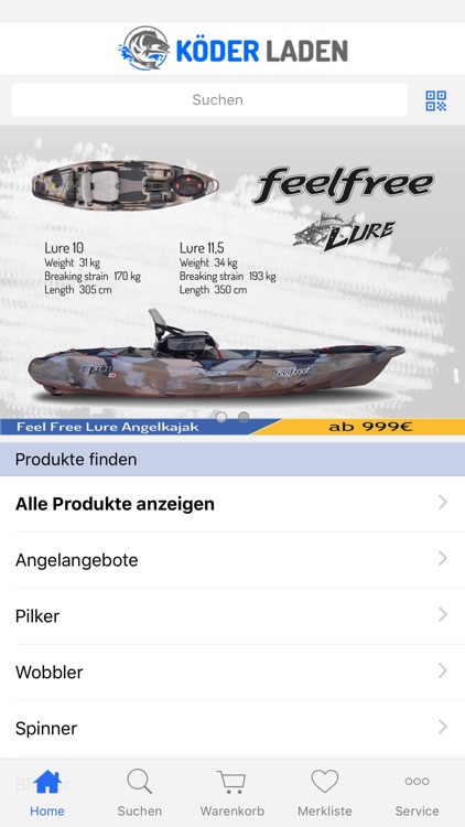 Angelshop - Köder Laden