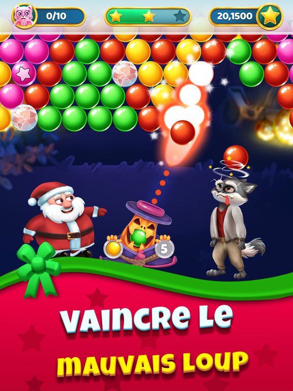Screenshot #5 pour Jeux de Noël - Bubble Shooter