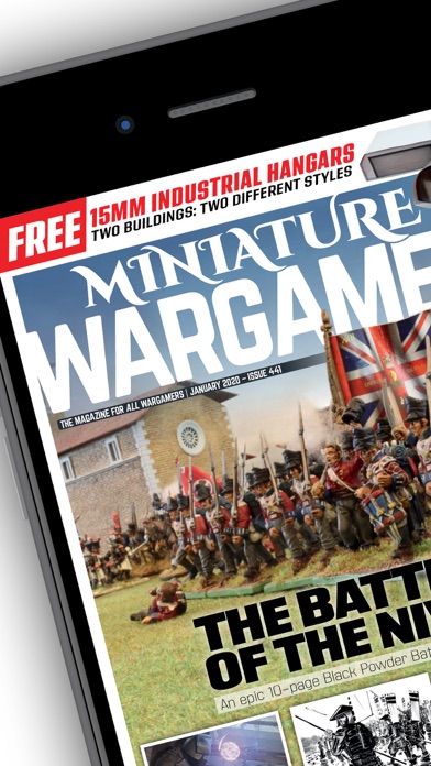 Miniature Wargames Magazine Screenshot