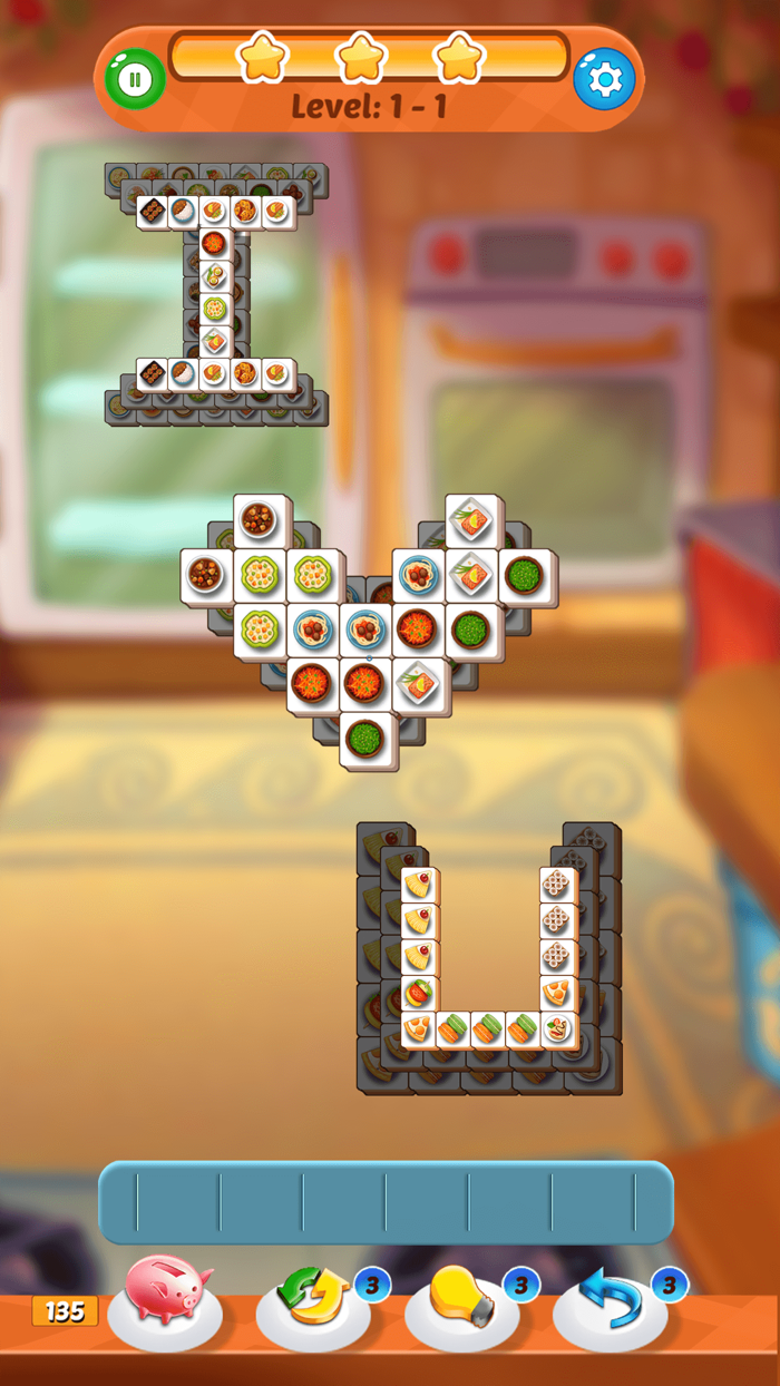 Food Master Tile Connect Game