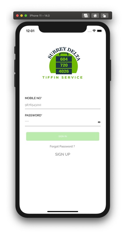 Surrey Delta Tiffin Service