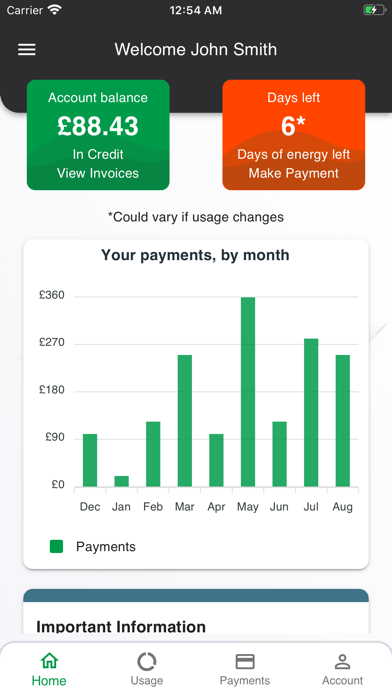 Valda Energy Screenshot