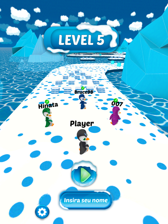 Screenshot #5 pour South Pole Race Ice Blocks