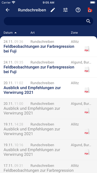 Beratungsring App (neu) Screenshot
