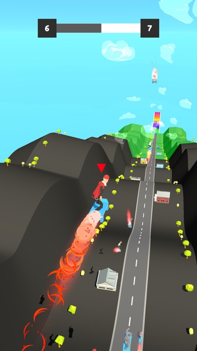 Jet Skate Race : Wave Hills Screenshot