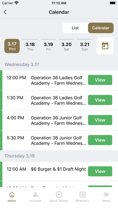 Greensboro Country Club Screenshot