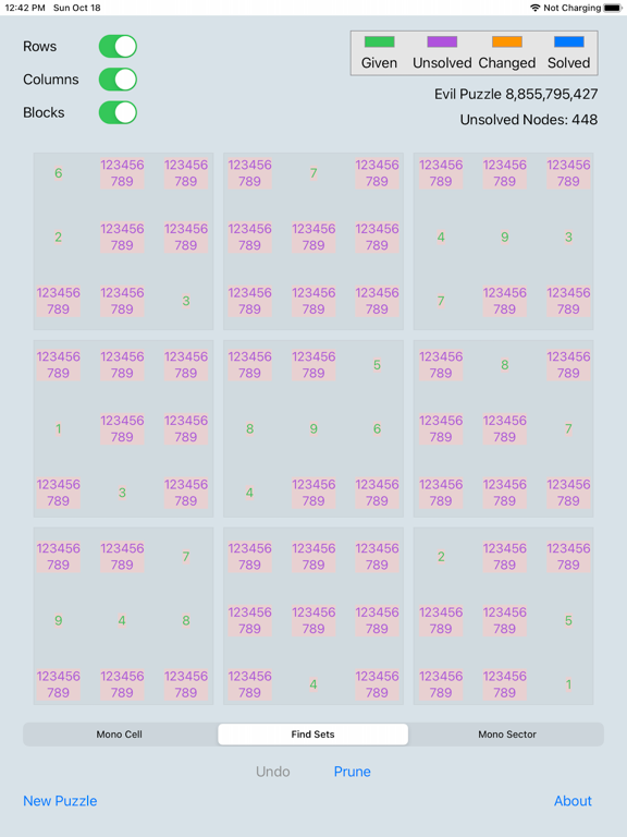 Screenshot #4 pour HLSudoku Solver
