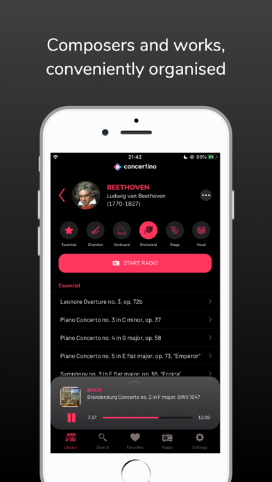 Concertino Screenshot