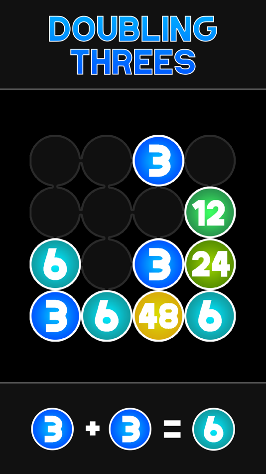 #3. Doubling Threes (iOS) 由: Atomic Nitro