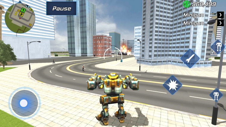 Super Rope Hero - Crime City screenshot-3