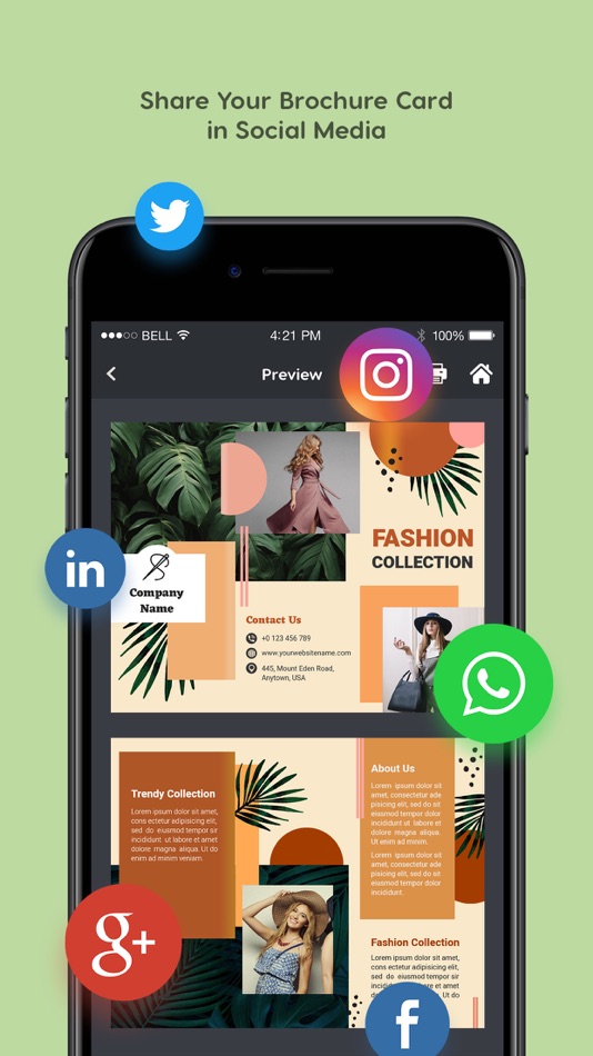 #8. Brochure Maker (iOS) 由: Hiteshkumar Hihoriya