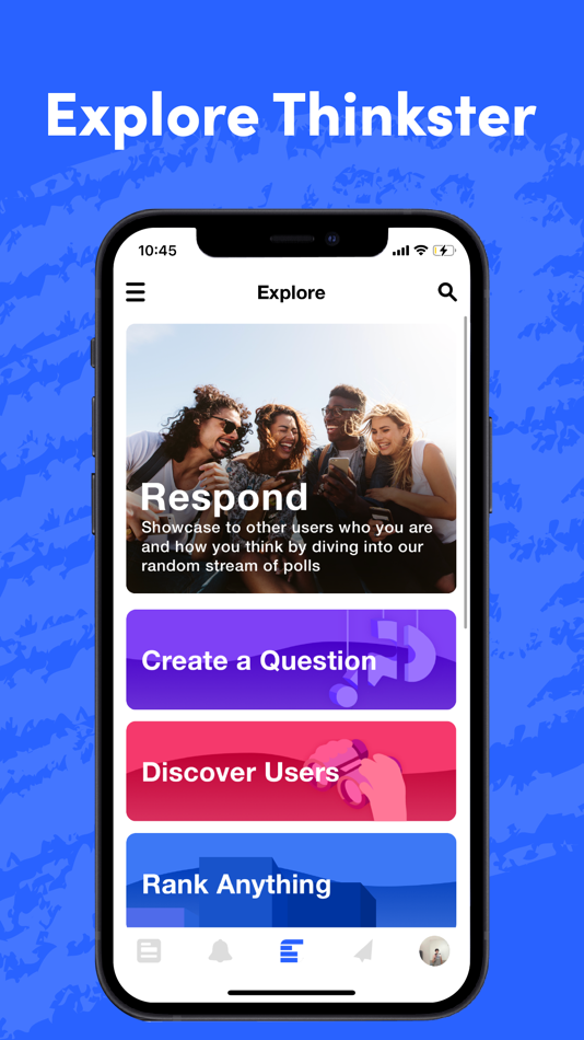 #2. Thinkster: Find Local Friends (iOS) By: Joe Sworyk