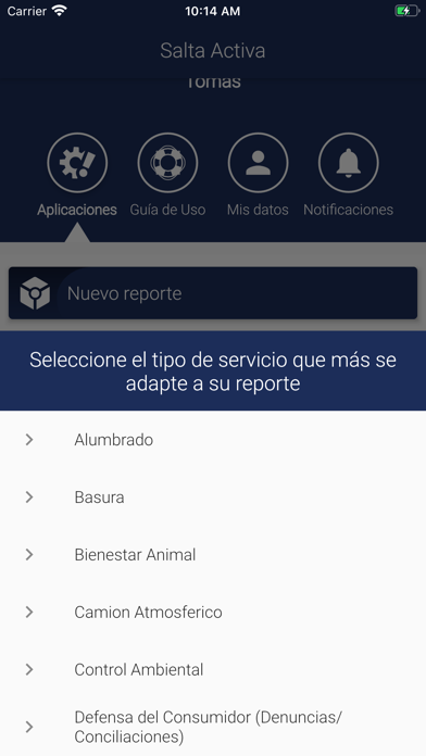 Salta Activa Screenshot