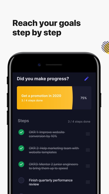 Higher Goals & Habit Tracker screenshot-6