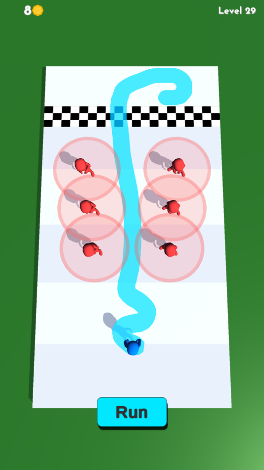 #3. Don't Touch Me 3D (iOS) 由: Clap Clap Games