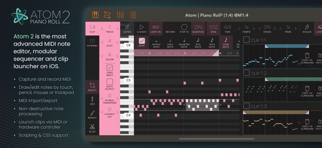 Piano store roll app