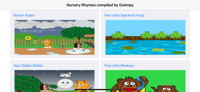 Nursery Rhymes by Gwimpy