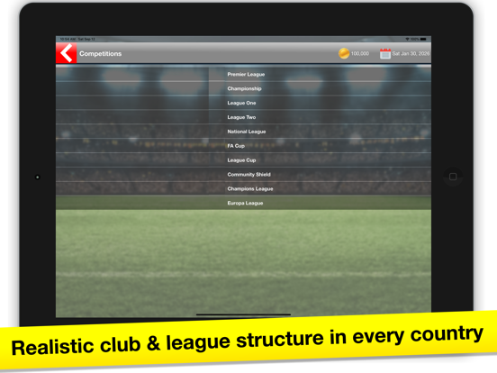Soccer Boss: Football Game iPad screenshot 9 - Games app