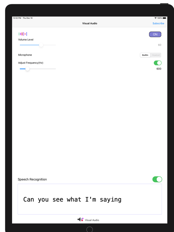 Screenshot #4 pour VisualAudio Hearing Aid