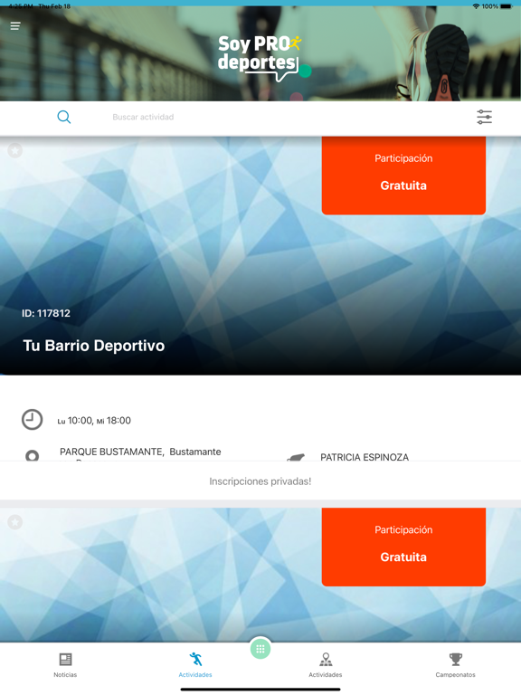 Screenshot #4 pour Deportes Providencia