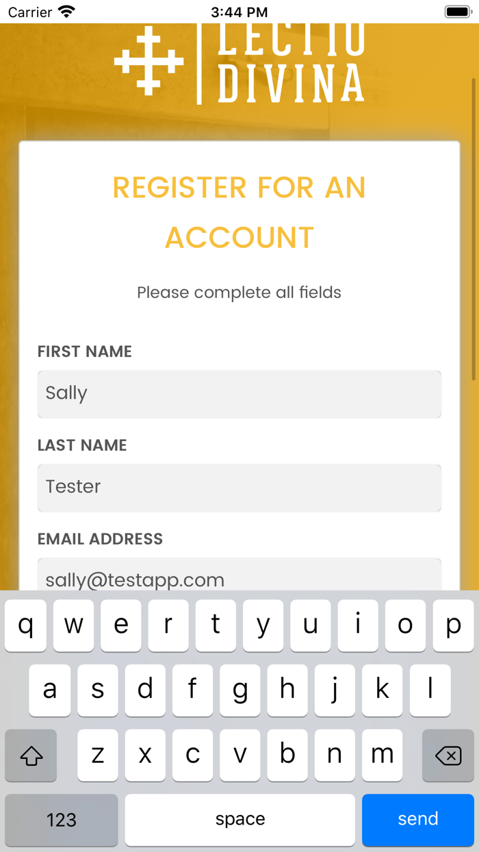 Lectio Divina Journal