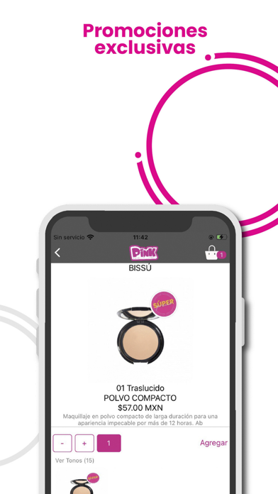 Pink Fashion Store Screenshot