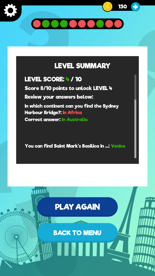 #8. Where In The World?: Quiz Game (iOS) 由: Daniel Baczkowski