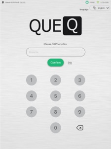 QueQ Counter Self Service screenshot #2 for iPad