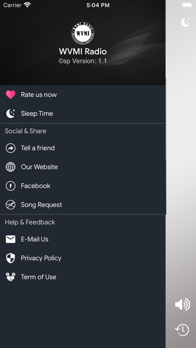 WVMI RADIO Screenshot