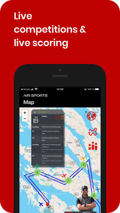 Screenshot #3 pour Air Sports Live Tracking