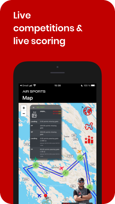 Air Sports Live Tracking Screenshot
