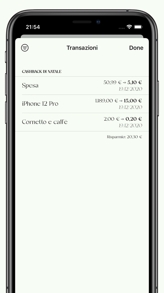 #2. Cashback (iOS) 由: Gianpiero Spinelli