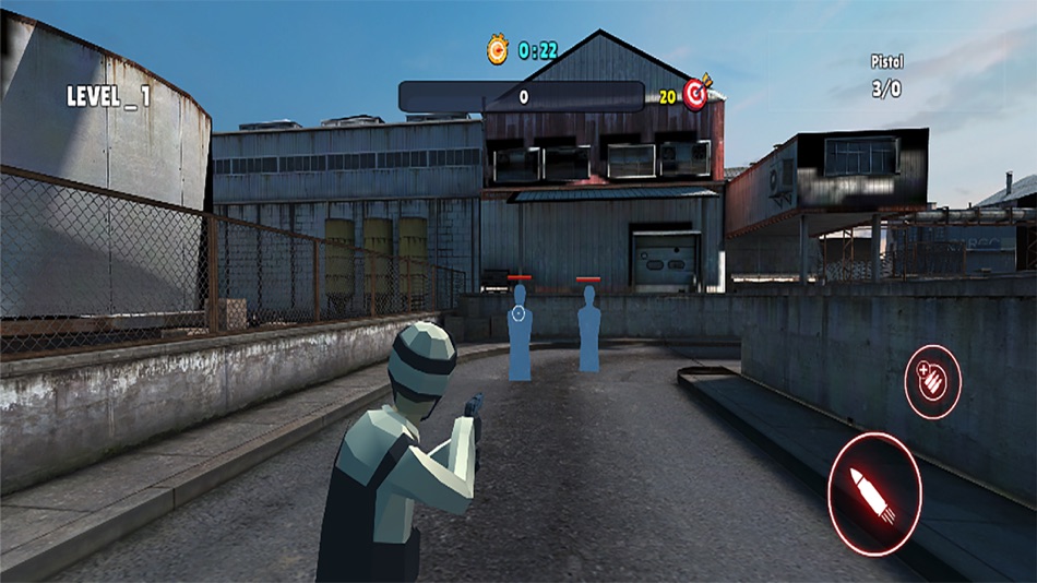 #1. Shooting Range 3D Games (iOS) 由: Juan Ma
