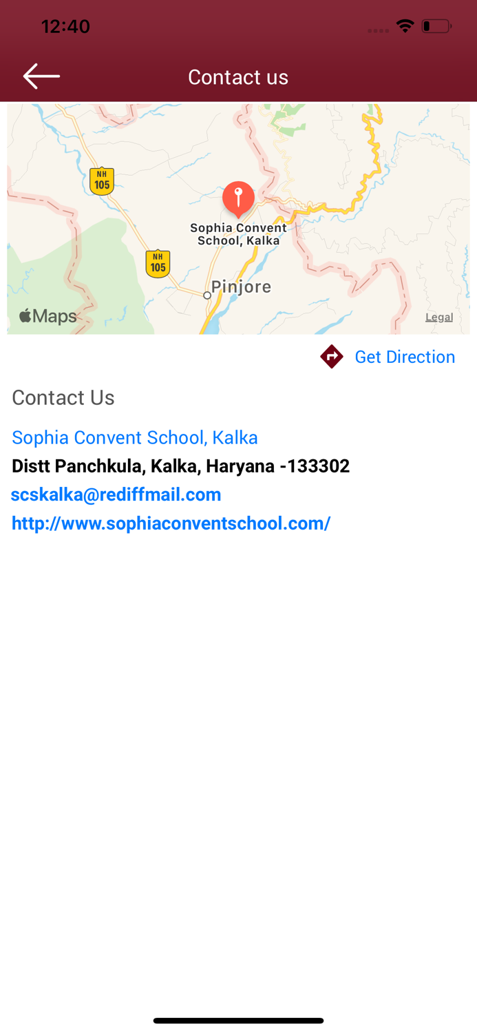 Sophia Convent School Kalka