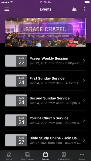 GRACE CHAPEL - HPFN screenshot 3
