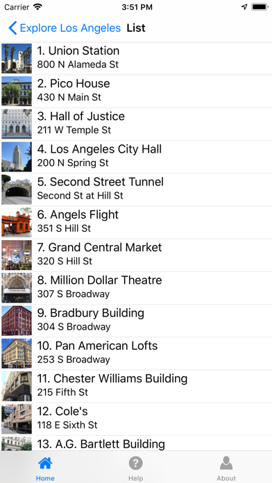 Explore Los Angeles Screenshot