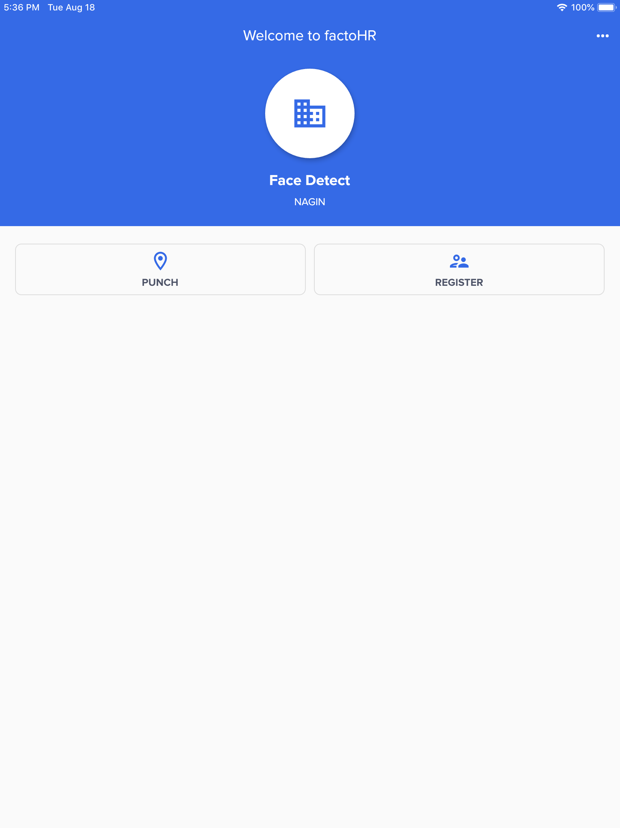 FactoHR Admin App