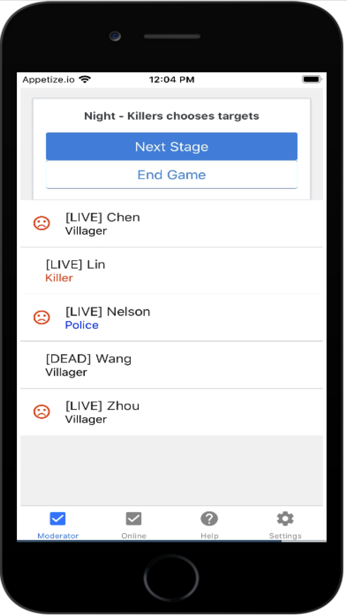 Mafia Social Killing Game