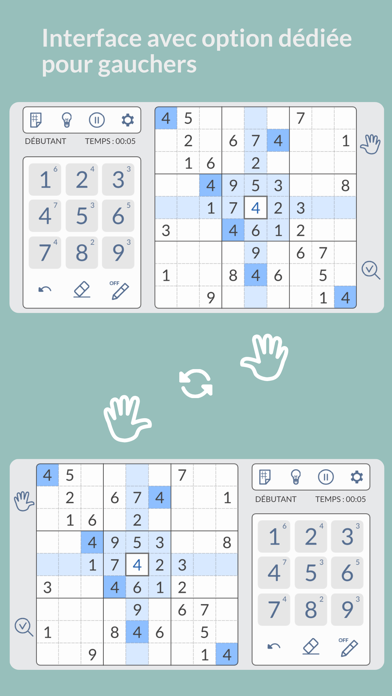 Screenshot #1 pour SUDOKU - TheSudoku.com