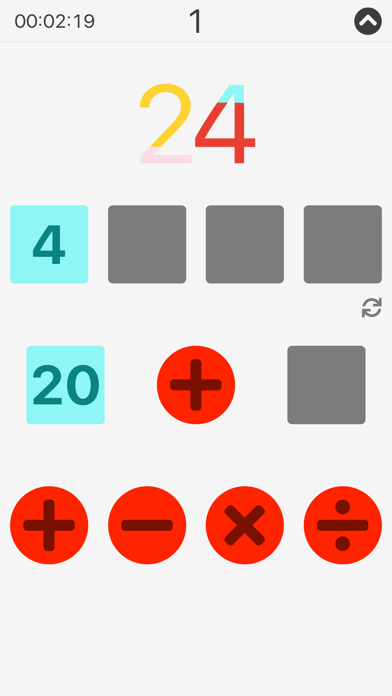 24: The Math Puzzle Game app screenshot