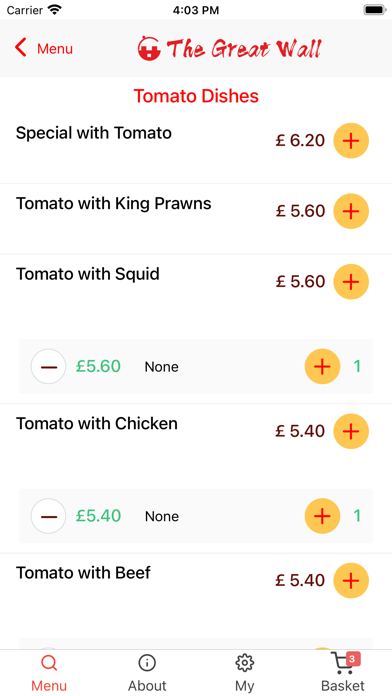 The Great Wall Huddersfield Screenshot