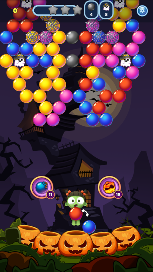 #9. SPOOKIZ PANG (iOS) بواسطة: SUPERBOX. Inc