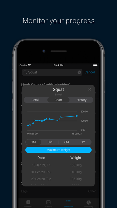 Brofit - Workout Planner & Log Screenshot